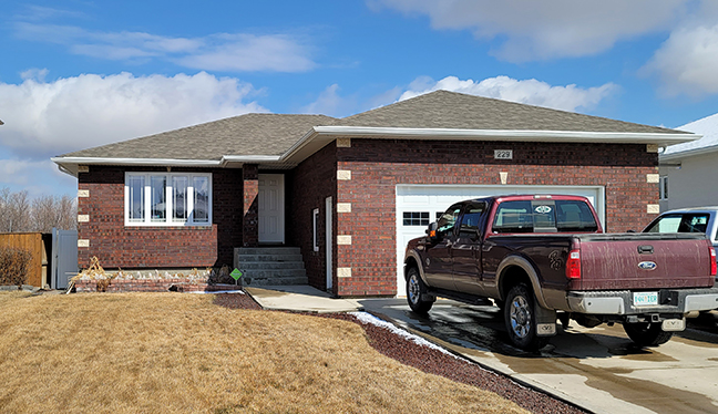 photo of a newly built home